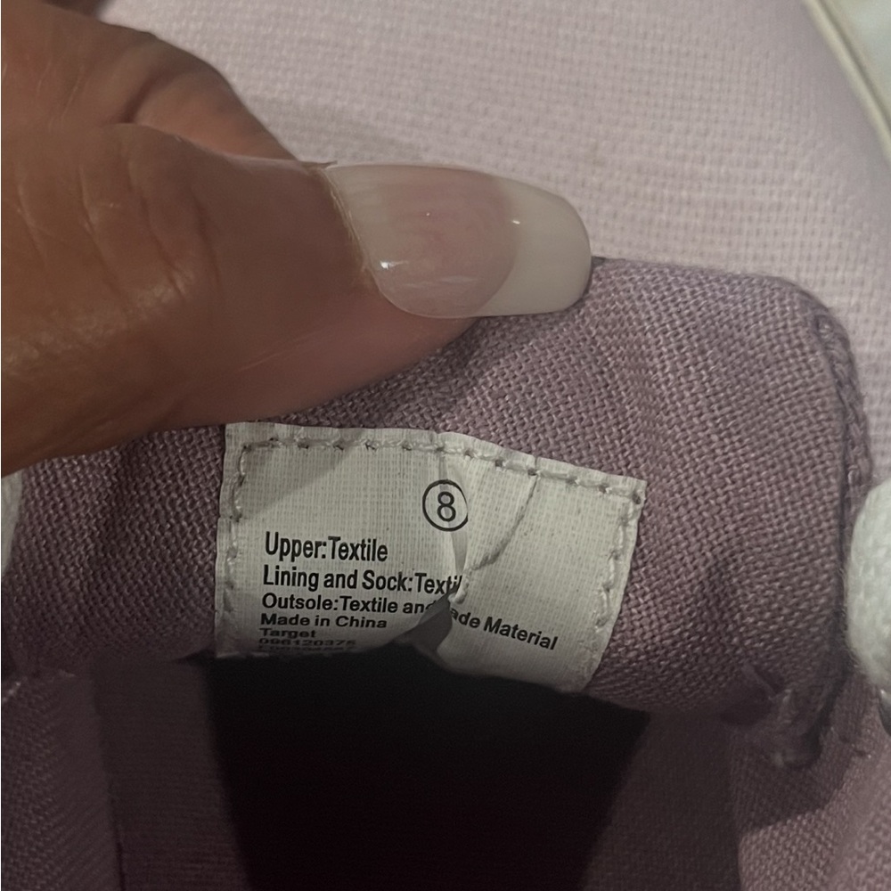 Universal Thread Light Purple Canvas Sneakers - Picture 14 of 14